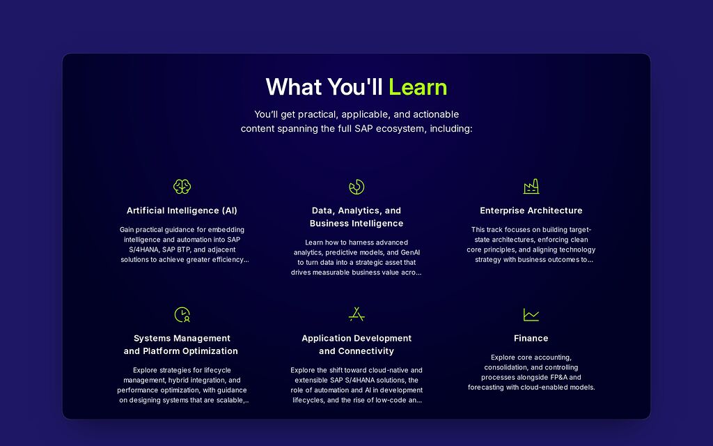 What you'll learn